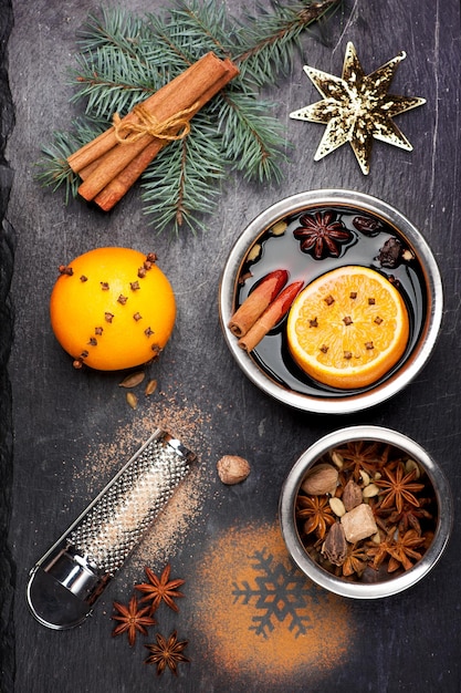 Christmas mulled wine