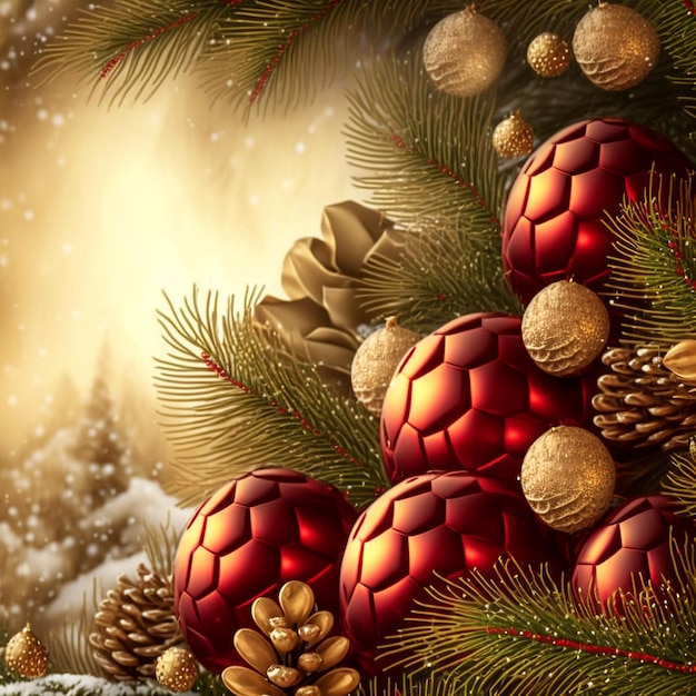 Christmas and new year holidays concept digital fine art