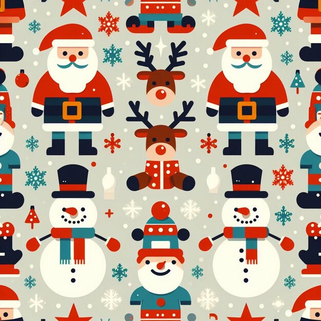 Photo christmas patterns new christmas pattern design seamless christmas pattern design pattern design