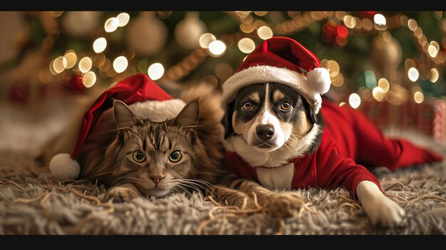 Photo christmas pets