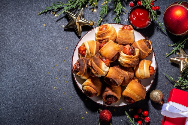 Christmas Pigs in blanket