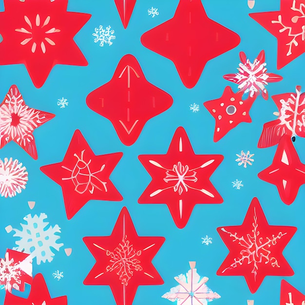 Christmas random pattern seamless abstract element vintage design wallpaper