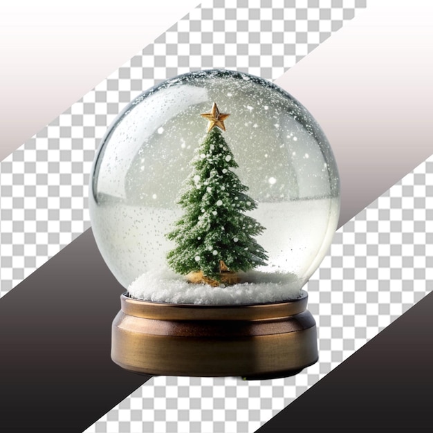 Christmas snowball globe