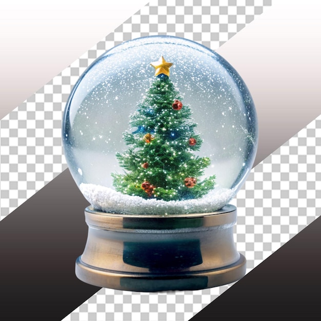 Christmas snowball globe