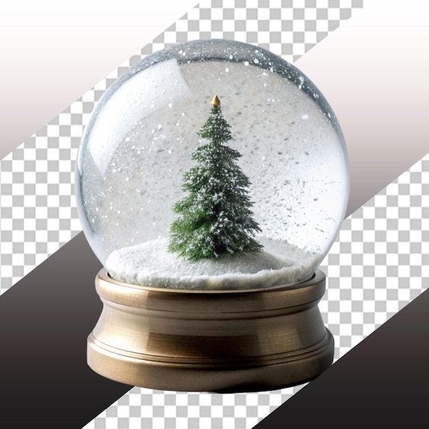 Christmas snowball globe