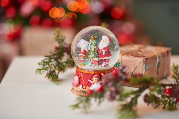 Christmas snowglobe