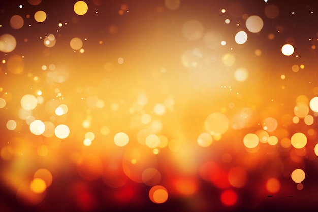 Christmas sparkling gold bokeh background