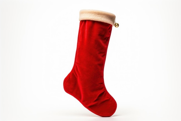 Photo a christmas stocking gift festival sock