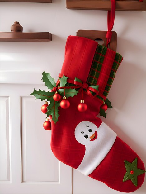 Photo christmas stocking