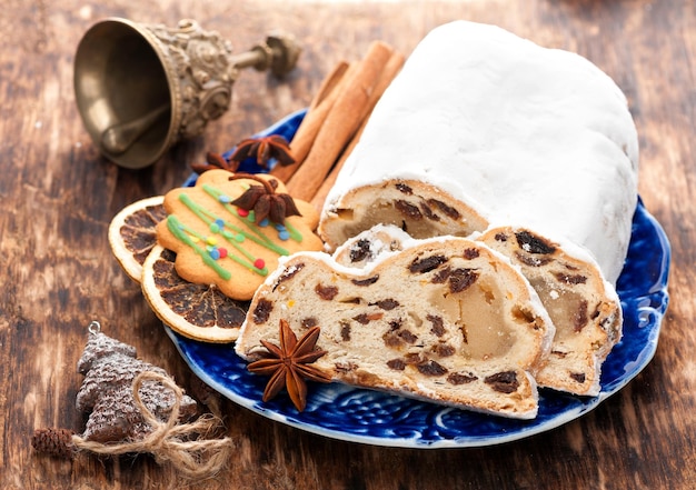 Christmas Stollen and Gingerbread Cookie