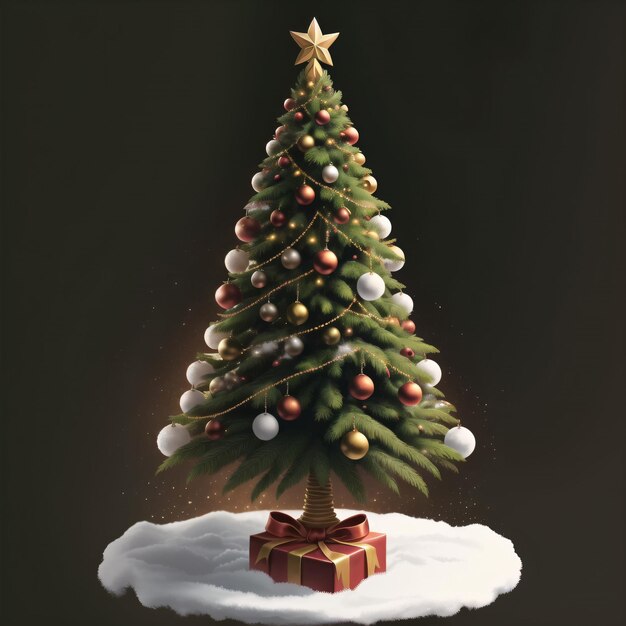 Christmas tree icon