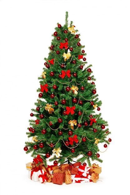 Christmas Tree isolated on white