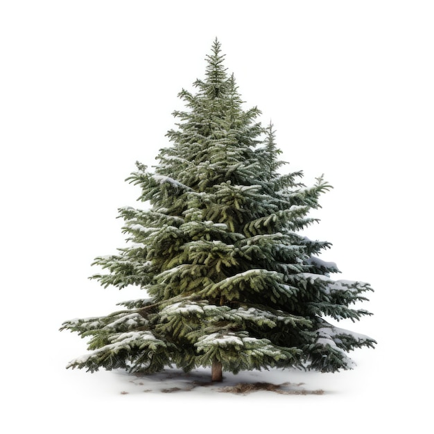 Christmas tree isolated