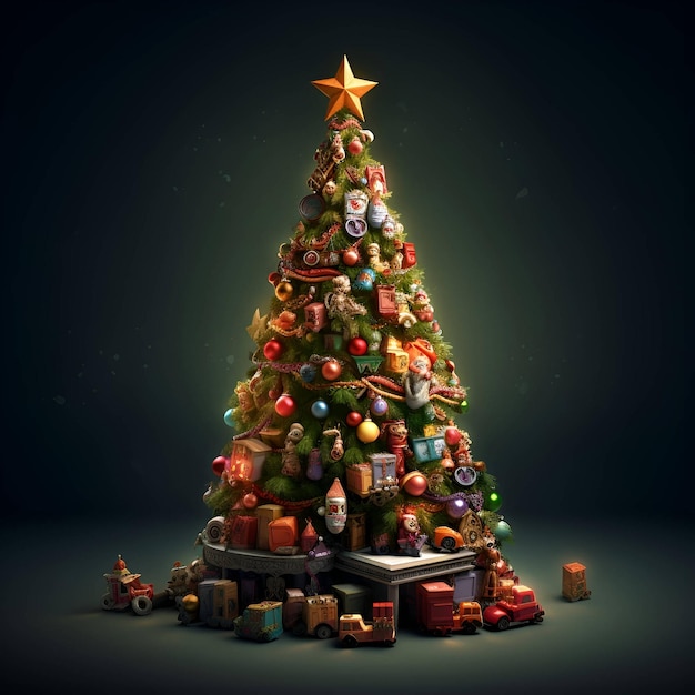 Christmas tree realism