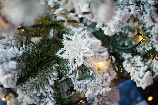 Christmas tree with decorations