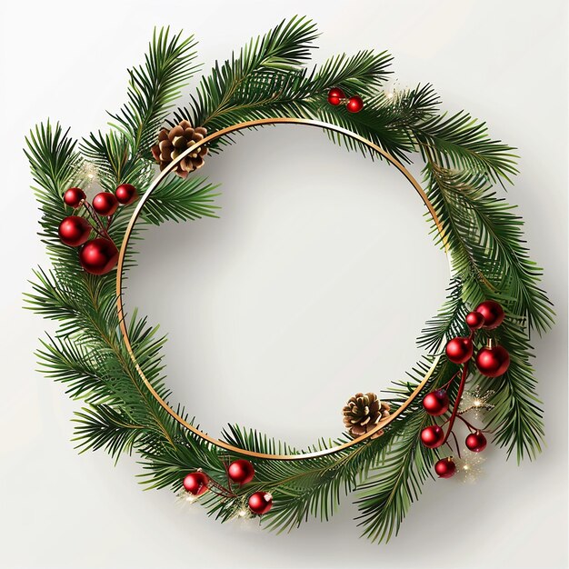 Christmas Wreath Frame