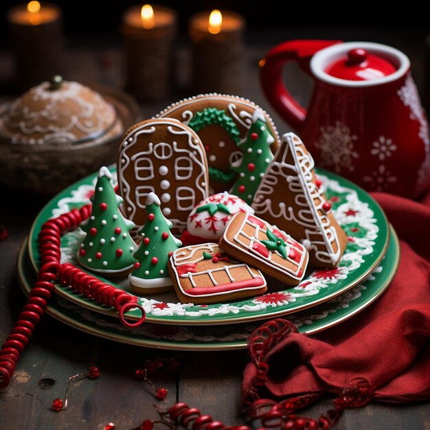 Christmass chocolate cookies