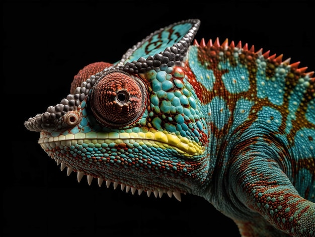 Chromatic Master The Chameleon's Artful Camouflage