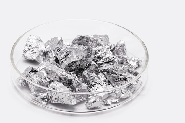 Chromium a metallic chemical element is an essential transition metal for the manufacture of stainless steel or chrome pigments