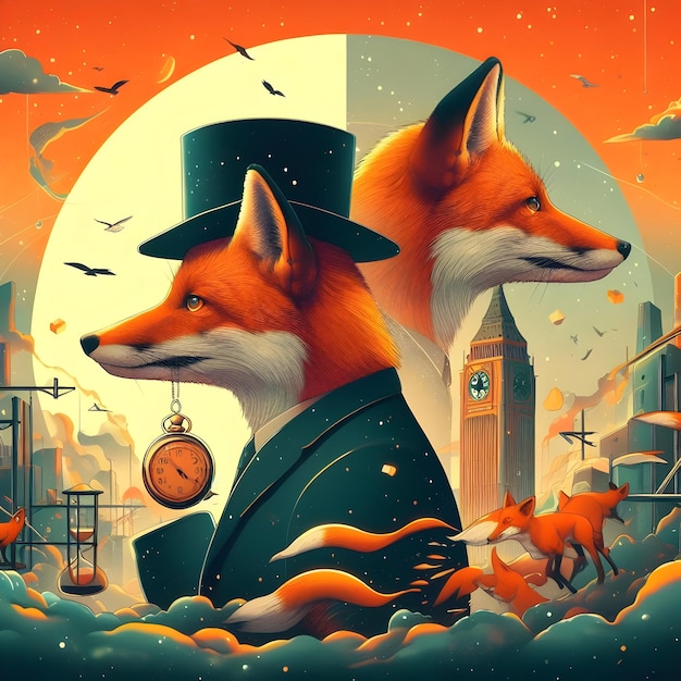 Chrono Foxes Temporal Masters in a World Unbound