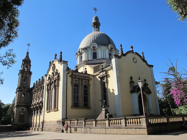 The church in Addis Ababa, Ethiopia