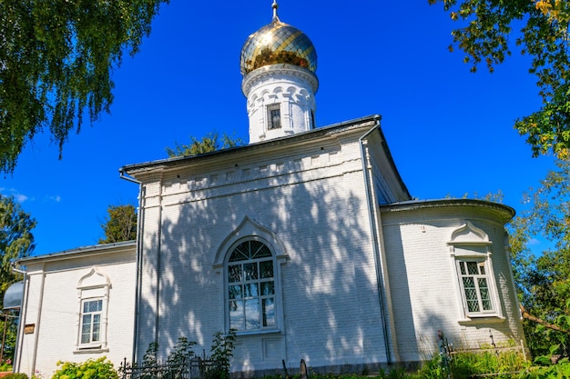 Church of Holy Martyrs Guriy Samon and Aviv in the village Karacharovo near Murom Russia