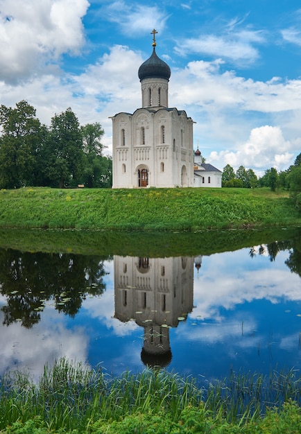 Church of the Holy Virgin on Nerl River, Bogolyubovo, Russia