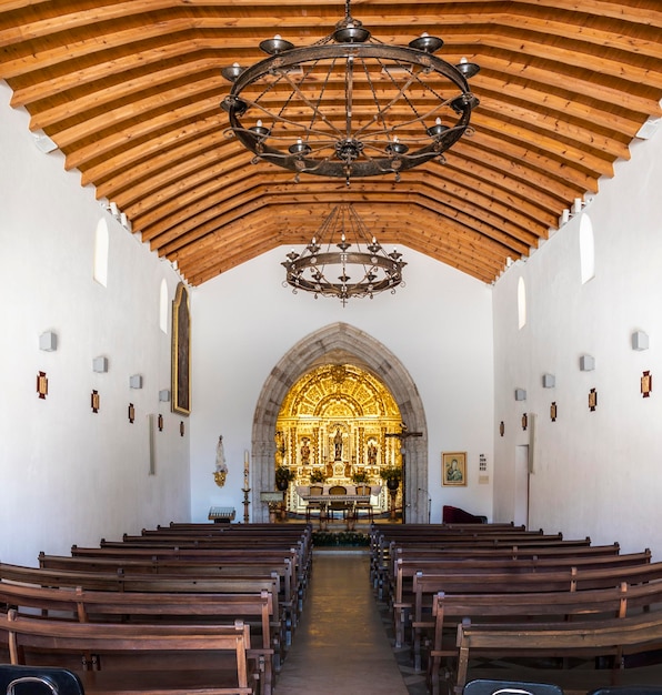 Church of Luz interior