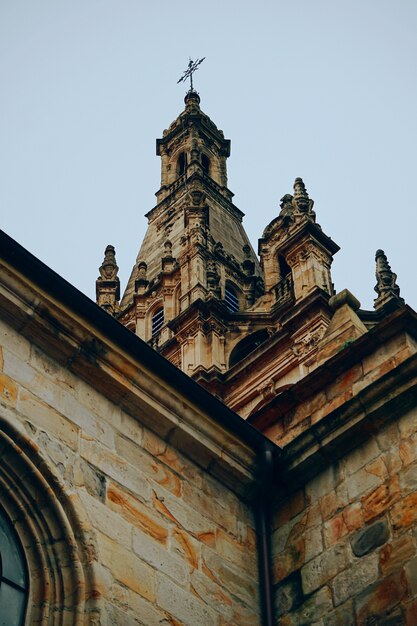 Church monument architecture in Bilbao city Spain