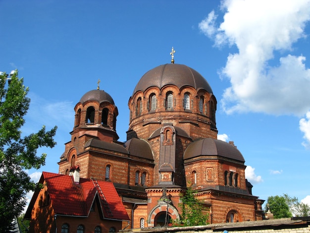 The church in Narva city Estonia