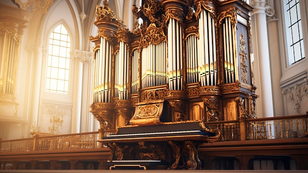 Church Organ and Musical Instruments