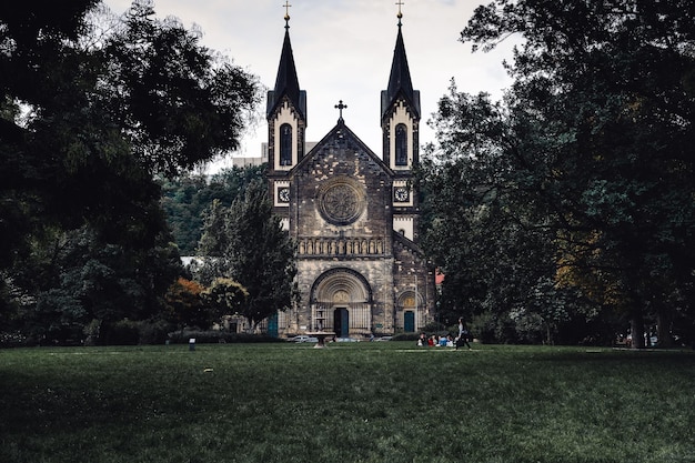 church in park