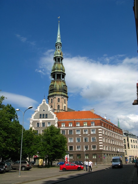 The church in Riga Latvia