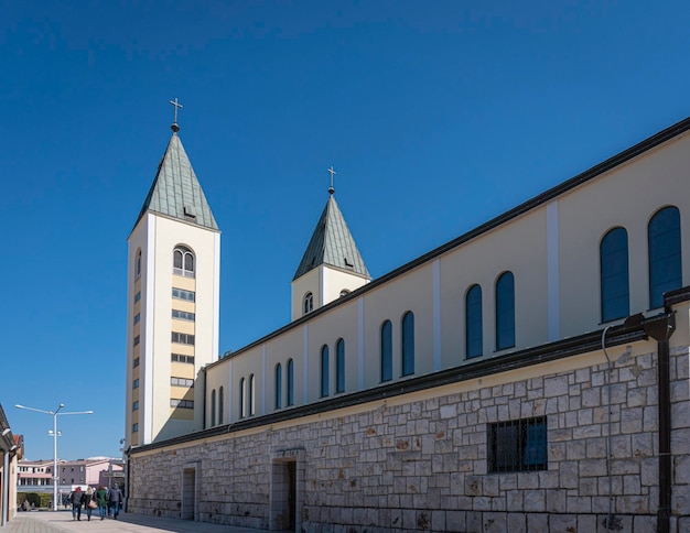 Church of Saint James in the village of Medjugorje, Bosnia and Herzegovina