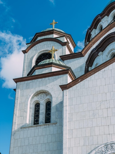 The church of saint sava cathedral or hram svetog save belgrade serbia