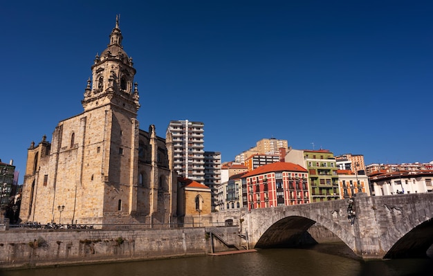 Church of san Anton in Bilbao Spain