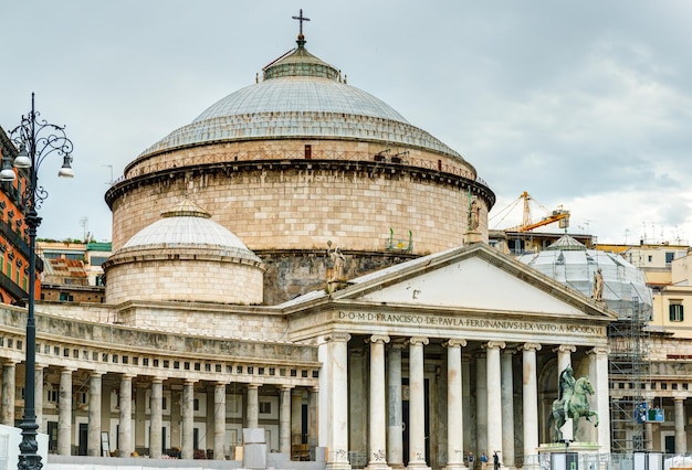 The church of San Francesco di Paola in Naples