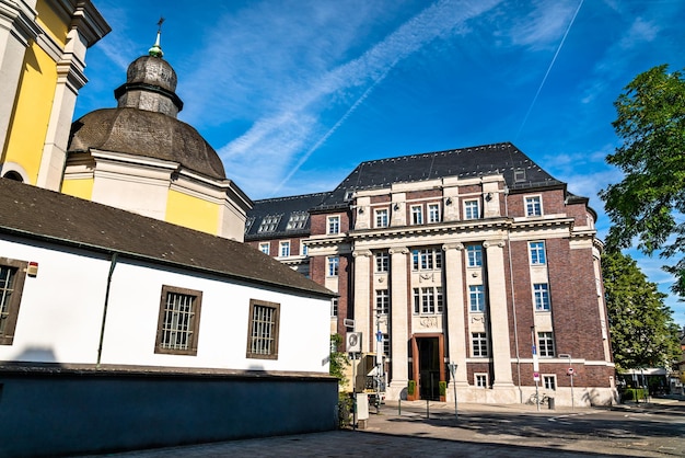 Church of st andreas a roman catholic parish church in the center of dusseldorf germany