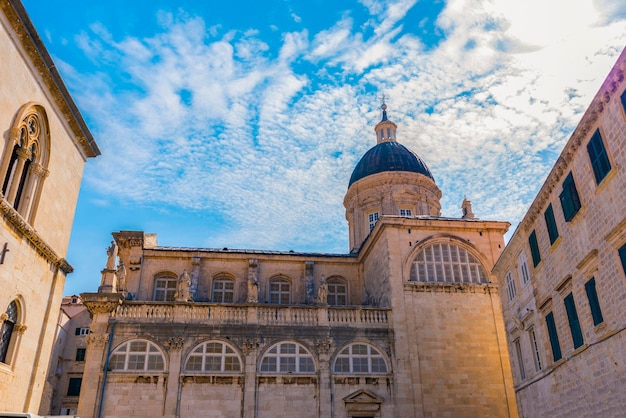 the Church of St. Blaise in Dubrovnik, Croatia.