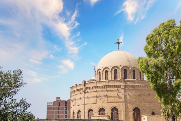 Church of St. George in the Coptic Cairo district of Old Cairo, Egypt