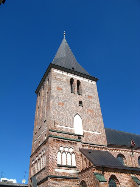 The church in Tartu Estonia