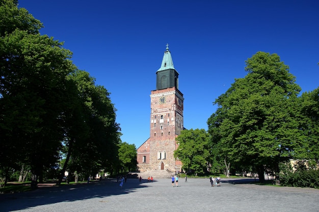 The church in Turku Finland