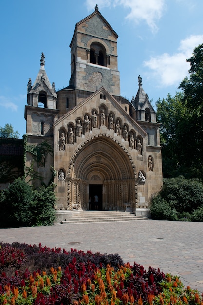 Church in Vajdahunjad Castle