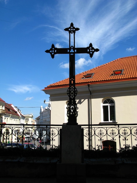 The church in Vilnius city Lithuania