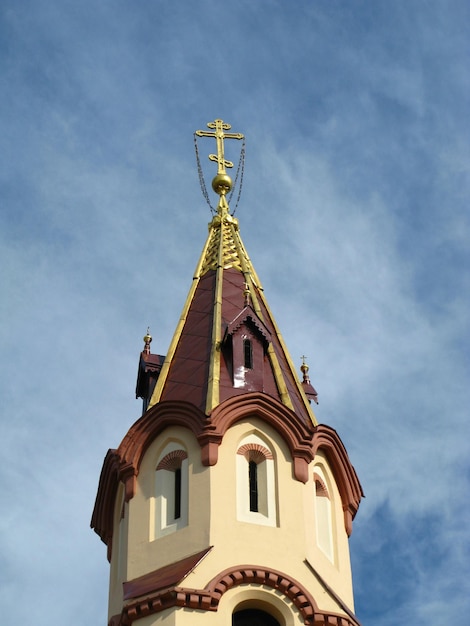 The church in Vilnius city Lithuania