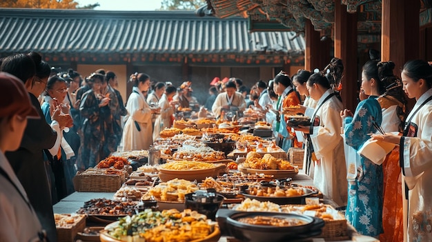 Photo chuseok in korea