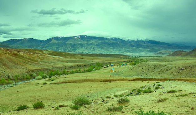 Chuya Steppe Siberian Altai Mountains