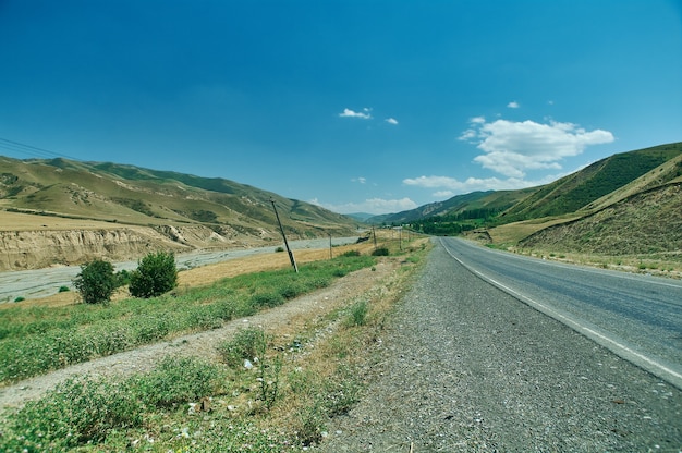 Chyjyrchyk pass , Pamir Highway, Kyrgyzstan , Central Asia