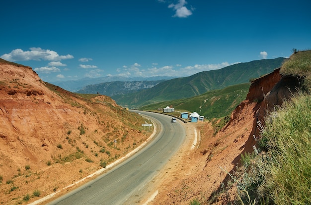 Chyjyrchyk pass , Pamir Highway, Kyrgyzstan , Central Asia