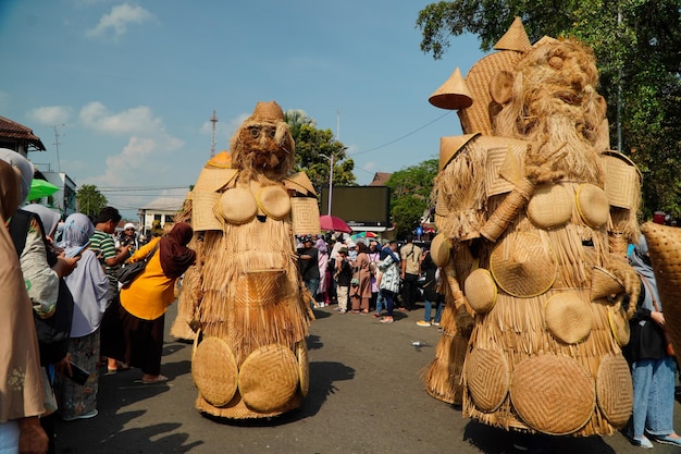 Ciamis Indonesia June 22 2022 Galuh cultural carnival